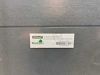 Composiet deur 180x90 cm antraciet (2x) - afbeelding 5 van  5