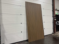 Composiet gevel plank teak - black (210x) - afbeelding 15 van  16