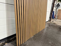 Composiet gevel plank teak - black (210x) - afbeelding 8 van  8