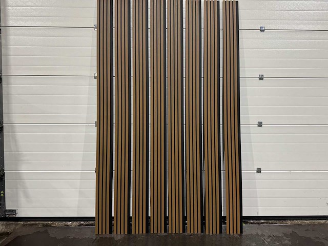 Composiet gevel plank teak - black (30x) - afbeelding 2 van  8