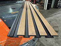 Composiet gevel plank teak - black (30x) - afbeelding 4 van  8
