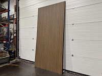 Composiet gevel plank teak - black (30x) - afbeelding 1 van  8