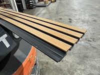 Composiet gevel plank teak - black (70x) - afbeelding 5 van  16