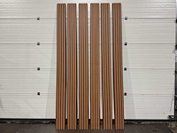 Composiet gevel plank (teak) (30x) - afbeelding 1 van  4