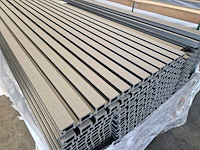 Composiet gevelbekleding rhombusprofiel 2900x219x26 mm (35x) - afbeelding 6 van  7