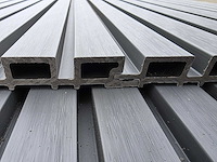 Composiet gevelbekleding rhombusprofiel antraciet (135x) - afbeelding 4 van  8