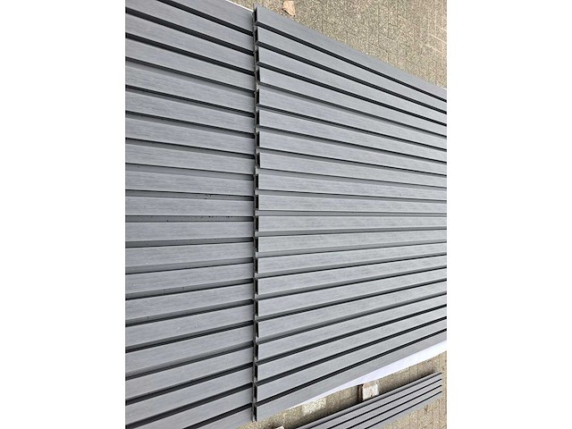 Composiet gevelbekleding rhombusprofiel antraciet (135x) - afbeelding 5 van  8