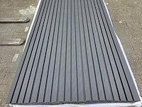 Composiet gevelbekleding rhombusprofiel antraciet (135x) - afbeelding 3 van  8