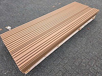 Composiet gevelbekleding rhombusprofiel donker eiken (100x) - afbeelding 6 van  7