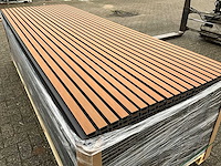 Composiet gevelbekleding rhombusprofiel eiken/zwart (20x) - afbeelding 2 van  7