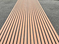 Composiet gevelbekleding rhombusprofiel eiken/zwart (20x) - afbeelding 3 van  6