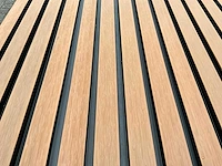 Composiet gevelbekleding rhombusprofiel eiken/zwart (50x) - afbeelding 6 van  7