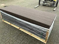 Composiet gevelbekleding rhombusprofiel ipe (20x) - afbeelding 1 van  8