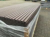 Composiet gevelbekleding rhombusprofiel ipe (20x) - afbeelding 7 van  8