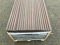 Composiet gevelbekleding rhombusprofiel ipe (50x) - afbeelding 4 van  8
