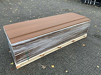 Composiet gevelbekleding rhombusprofiel teak (20x) - afbeelding 11 van  12
