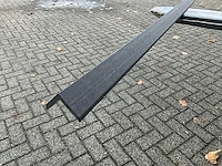 Composiet hoekprofiel zwart (5x)