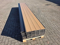 Composiet rabatplank 4000 x 1560 x 21 mm (45x) - afbeelding 9 van  10