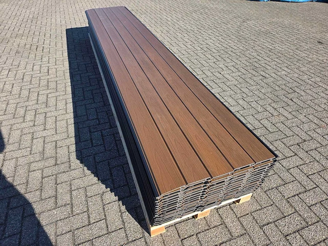 Composiet rabatplank 4000 x 1560 x 21 mm (50x) - afbeelding 5 van  10