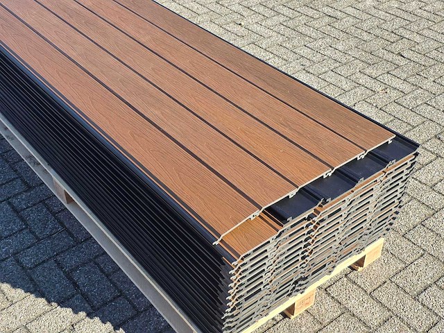 Composiet rabatplank 4000 x 1560 x 21 mm (75x) - afbeelding 3 van  7