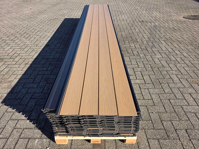 Composiet rabatplank 4000 x 1560 x 21 mm (75x) - afbeelding 4 van  10