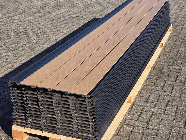 Composiet rabatplank 4000 x 1560 x 21 mm (75x) - afbeelding 3 van  8