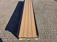 Composiet rabatplank 4000 x 1560 x 21 mm (75x) - afbeelding 5 van  10