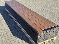 Composiet rabatplank 4000 x 1560 x 21 mm (75x) - afbeelding 6 van  10