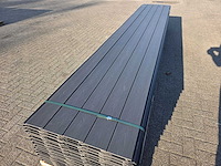 Composiet rabatplank antraciet 4000 x 1560 x 21 mm (75x) - afbeelding 5 van  11