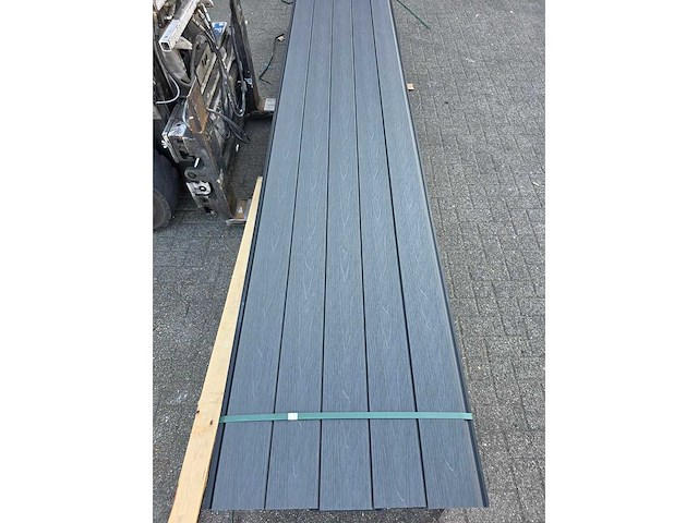 Composiet rabatplank antraciet 4000 x 1560 x 21 mm (75x) - afbeelding 5 van  10