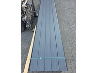Composiet rabatplank antraciet 4000 x 1560 x 21 mm (75x) - afbeelding 5 van  10
