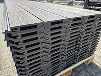 Composiet rabatplank ipe 4000 x 156 x 20.5 mm (50x) - afbeelding 9 van  10