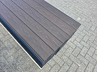 Composiet rabatplank ipe 4000 x 156 x 20.5 mm (50x) - afbeelding 6 van  10
