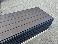 Composiet rabatplank ipe 4000 x 156 x 20.5 mm (50x) - afbeelding 8 van  10