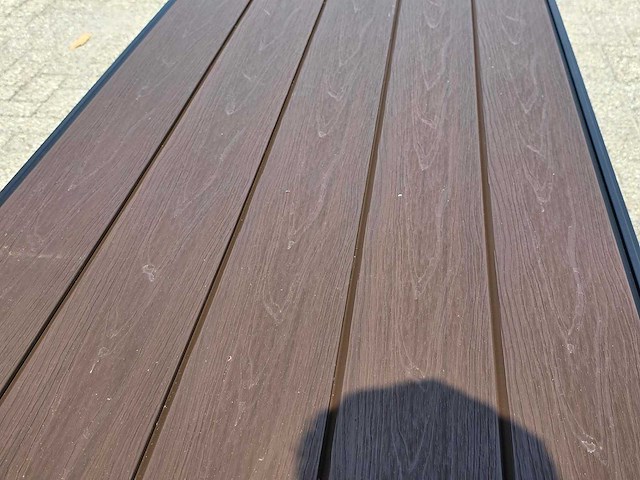 Composiet rabatplank ipe 4000 x 156 x 20.5 mm (50x) - afbeelding 10 van  10