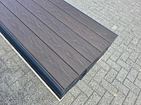 Composiet rabatplank ipe 4000 x 156 x 20.5 mm (50x) - afbeelding 6 van  10