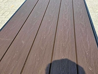 Composiet rabatplank ipe 4000 x 156 x 20.5 mm (50x) - afbeelding 10 van  10