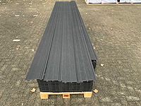 Composiet rabatplank zwart 4000 x 156 x 20.5 mm (75x) - afbeelding 3 van  7