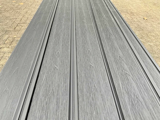 Composiet rabatplank zwart 4000 x 156 x 20.5 mm (75x) - afbeelding 2 van  7