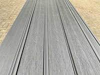 Composiet rabatplank zwart 4000 x 156 x 20.5 mm (75x) - afbeelding 2 van  7