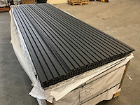 Composiet rhombus gevelbekleding zwart (20x) - afbeelding 1 van  2