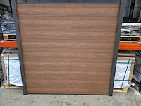 Composiet schutting 9.42 m