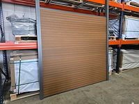 Composiet schutting rhombus teak 18.77 m - afbeelding 4 van  11