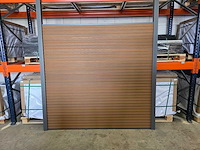 Composiet schutting rhombus teak 18.77 m - afbeelding 1 van  11