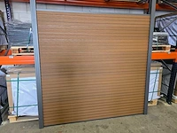 Composiet schutting rhombus teak 18.77 m - afbeelding 5 van  11