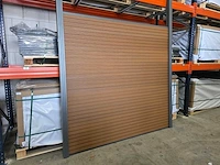 Composiet schutting rhombus teak 9.42 m - afbeelding 4 van  11