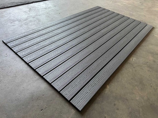 Composiet vloer plank grijs (25x) - afbeelding 9 van  13