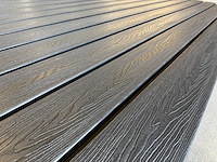 Composiet vloer plank zwart (25x) - afbeelding 8 van  11