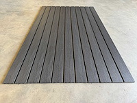 Composiet vloer plank zwart (25x) - afbeelding 6 van  11