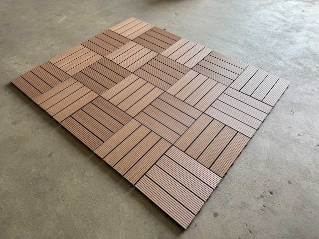 Composiet vloertegel (10 m2) - afbeelding 1 van  12